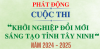 Phát động Cuộc thi Khởi nghiệp đổi mới sáng tạo tỉnh Tây Ninh năm 2024-2025