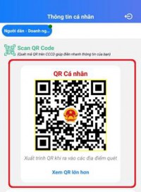 HƯỚNG DẪN TẠO MÃ QR CÁ NHÂN TRÊN ỨNG DỤNG TÂY NINH SMART