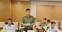 Thượng tá Phạm Công Hải, đại diện Cục An ninh mạng và phòng, chống tội phạm sử dụng công nghệ cao