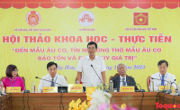 HỘI THẢO KHOA HỌC - THỰC TIẾN “ĐỀN MẪU ÂU CƠ, TÍN NGƯỠNG THỜ MẪU ÂU CƠ -  BẢO TỒN VÀ PHÁT HUY GIÁ TRỊ”